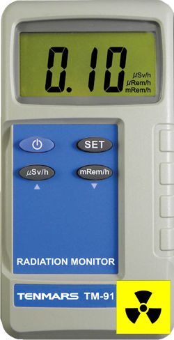 Tenmars TM-91 Geiger counter dosimeter